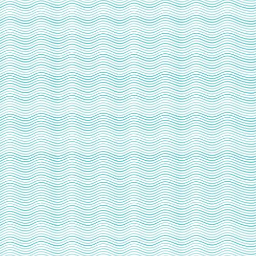 矢量图片 蓝波浪不同深浅于白色之上