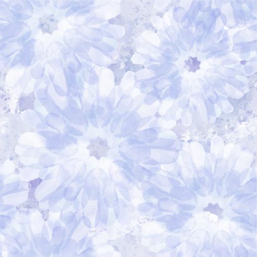 矢量图片 抽象水彩花卉紫色背景