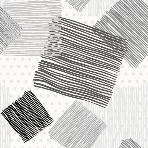 正方形。矢量图 条纹抽象方格在小方格上