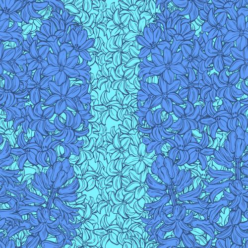 矢量图片 风信子花